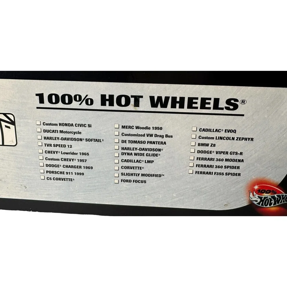Vtg 100% Hot Wheels 1/18 Diecast Metal Yellow Car Panel Cruiser Car 2001‎ NEW